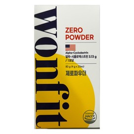 HL Science One-Fit Zero Powder 4g x 20 packets (6) / 에이치엘사이언스 원핏 제로파우더 4g x 20포 6개
