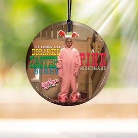 Trend Setters A Christmas Story – Pink Nightmare – Starfire Prints Hanging Glass - Ideal for Gifting and Collecting