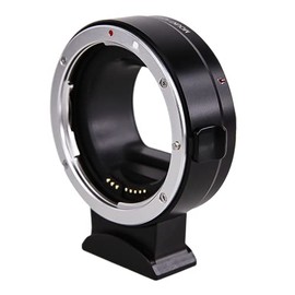 Foto&Tech EF-EOS R Mount Adapter, Auto-Focus Lens Mount Converter Compatible with EF EF-S Lens, EOS R R5 R6 R7 RP Mirrorless Digital Camera Body and Red Digital Cinema Mount