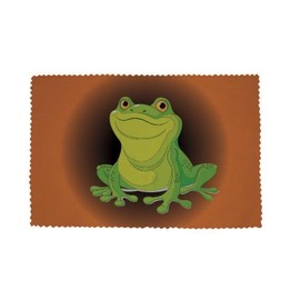 U24 Brillenputztuch Frosch Motiv Nr. 13 Fahne Flagge Glasreinigungstuch Microfasertuch