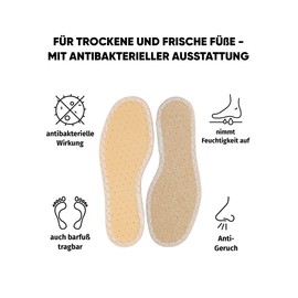 Bama Unisex - Children Insoles, Beige, 2.5 UK