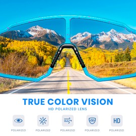 FMY Youth Baseball Glasses for Boys Girls 6-14,Kids Sunglasses Cycling Sports Sunglasses UV400 Protection Goggles, Light Blue&pink Lens, Child