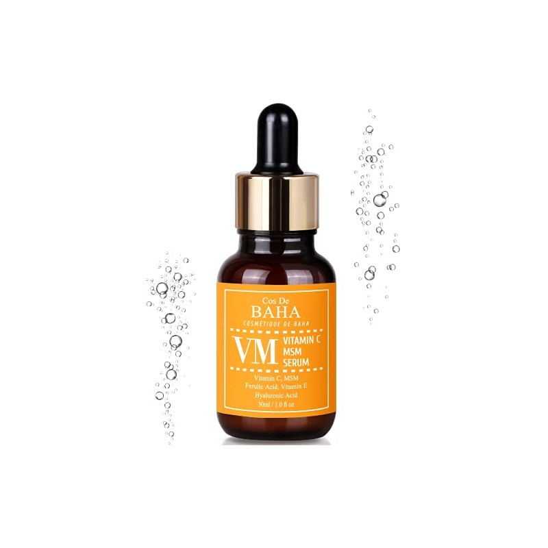 Cos De BAHA Vitamin C Facial Serum with MSM 30