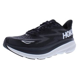 HOKA ONE ONE Clifton 9 Mens Shoes Size 9.5, Color: Black/White