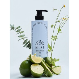 Odded Cool Lime Acne Body Wash Green Tea Mint 500ml / 오디드 쿨라임 아크네 바디워시 그린티민트 500ml