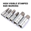 Mayouko 33PCS Master Hex Allen Bit Socket Set, S2 &