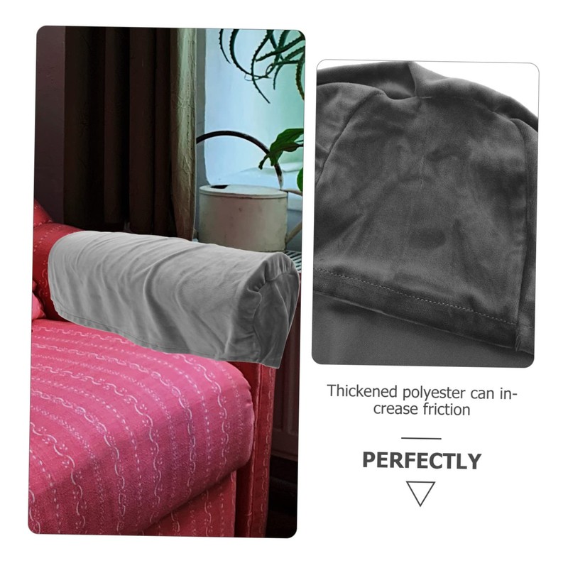 Levemolo Elastic Non Slip Sofa Armrest Cover Stretch Couch Protector