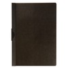 Q-Connect KF00459 Various Folders Clip Folder A4 Transparent Black
