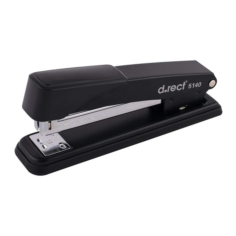 D.RECT 5140 Stapler | Ergonomic Metal Case | 50 Sheets