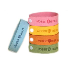 ALCIONO 100% Natural and Waterproof Wrist Bands for Children and Adults - Individually Wrapped, Reusable Travel Protection Outdoor/Indoor - 5 Pc (1.8x23.5x0.16 cm)