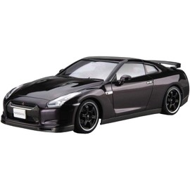 Aoshima Bunka Kyozai 1/24 The Model Car No.35 Nissan R35 GT-R Spec-V 2009 Plastic Model