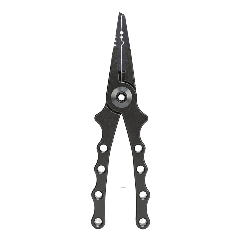 Fishing Pliers Aluminium Alloy Multifunctional Split Ring Pliers Self Locking