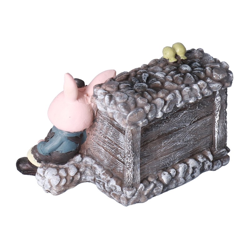 Innovative Rabbits Cabin Calendar Decorative TV Cabinet Decoration for Wedding