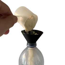 Pre-Workout Funnel for Water Bottles, Can, and More, Protein Powder Funnel, Stop Pre-Workout Spills (2)