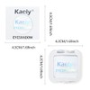 FeiCuiYun Matte Singe Eye Shadow Palette Makeup, Matte White Monochrome