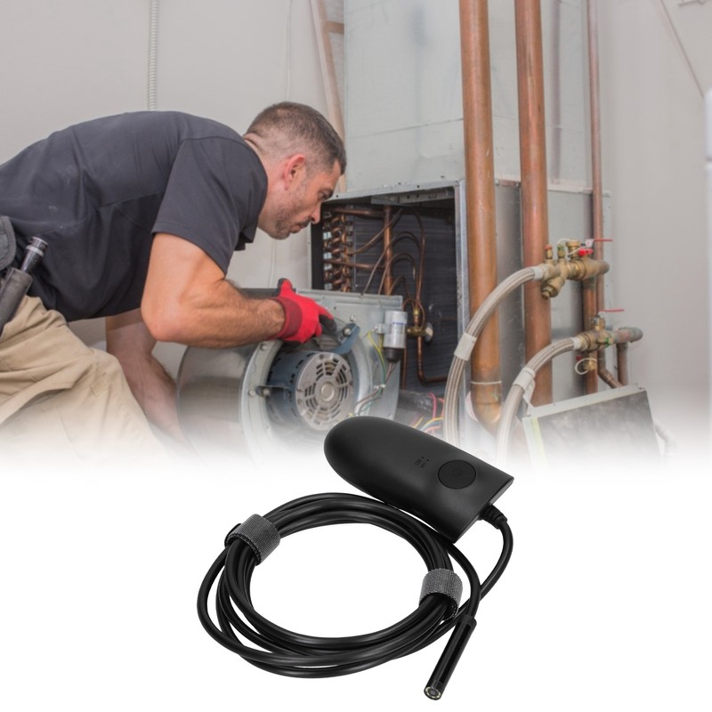 WiFi Endoscope LED Waterproof Semi Rigid Cable Industrial Accessories 500W