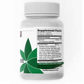 Epic Organicum Epic Organicum Total Detox Cleanse | 10-Day Supply Detox Supplement | Milk Thistle, Ginger Root & Yellow Dock Root | 60 Capsules