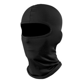 2THESTARS Ski Mask Balaclava with High Elasticity, Shiesty Mask, Quick-Dry Fabric, Suitable for All Seasons, Windproof Sun Protection for Motorcycle Riding, Unisex, One Size Fits All - Black
