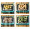 Charcoal Grill Single Use Compact Detachable Stainless Steel Portable Barbecue