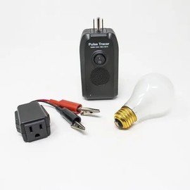 Rack-A-Tiers Pulse Tracer Circuit Identifier – Audible & Visual Signal Finder for Electrical Circuits – Includes 60W Max Incandescent Bulb (99030)