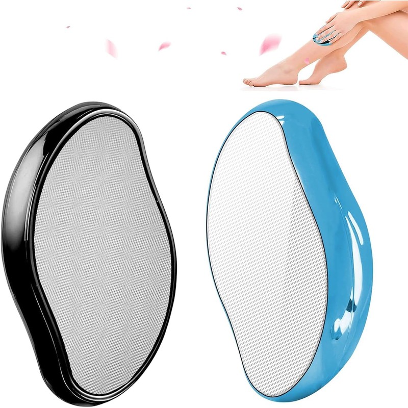 Juego de 2 gomas de pelo de cristal reutilizables para