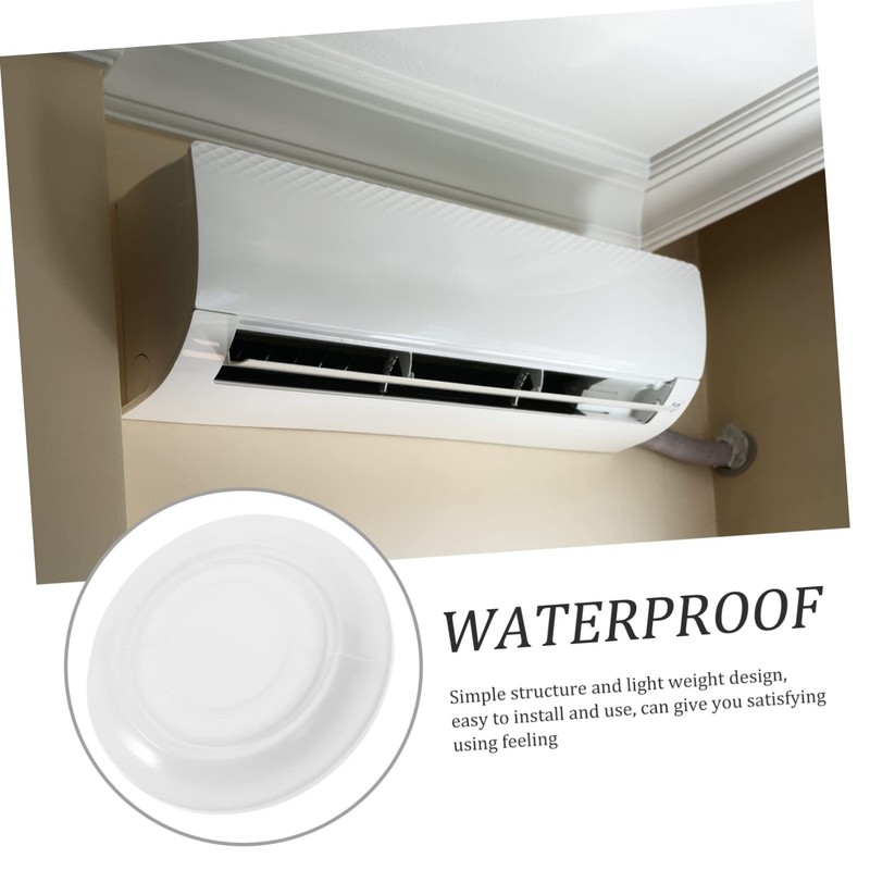 CIYODO 5pcs Air Conditioner Hole Covers Wall Decoration Easy to