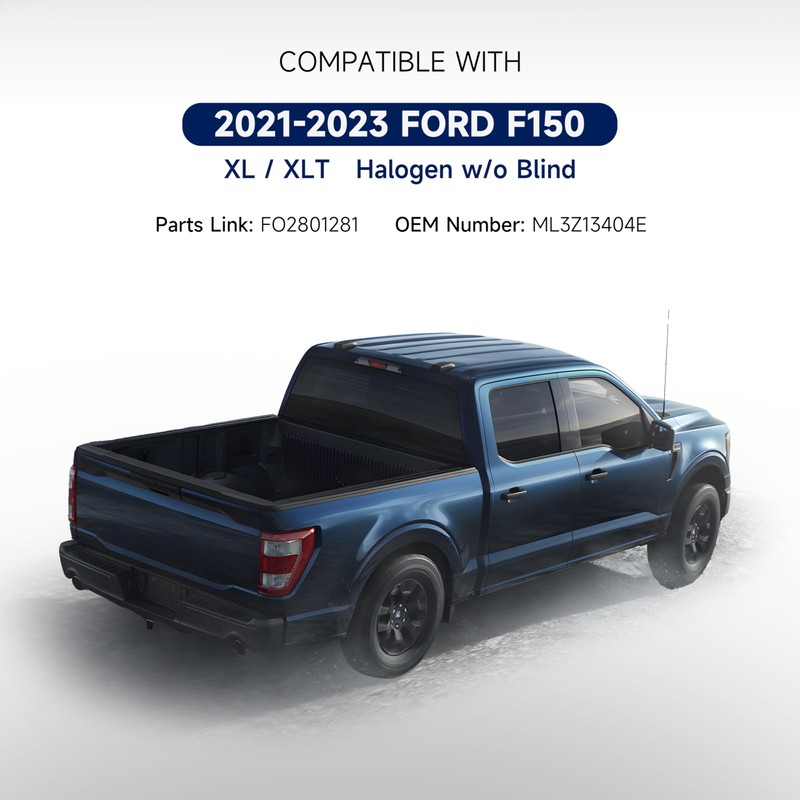 Tail Light Assembly Compatible with Ford F150 XL TREMOR 2021