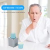 Bathroom Cup Dispenser 3 oz Countertop：Disposable Paper Cup Holders Compact