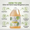 Brittanie's Thyme- Recambio de jabón líquido de oliva, bergamota y