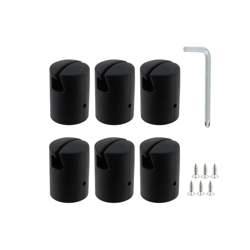 MY MIRONEY Trampoline Pipe Cover with Wrench&Screws 6PCS ABS Trampoline