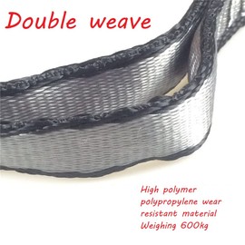 HOUSON Heavy Duty Punch Bag Straps Hanger, Heavy Bag Hanging Strap with Hook Carabiner for Gym Bar & Pull-Up Bar (Carabiner)