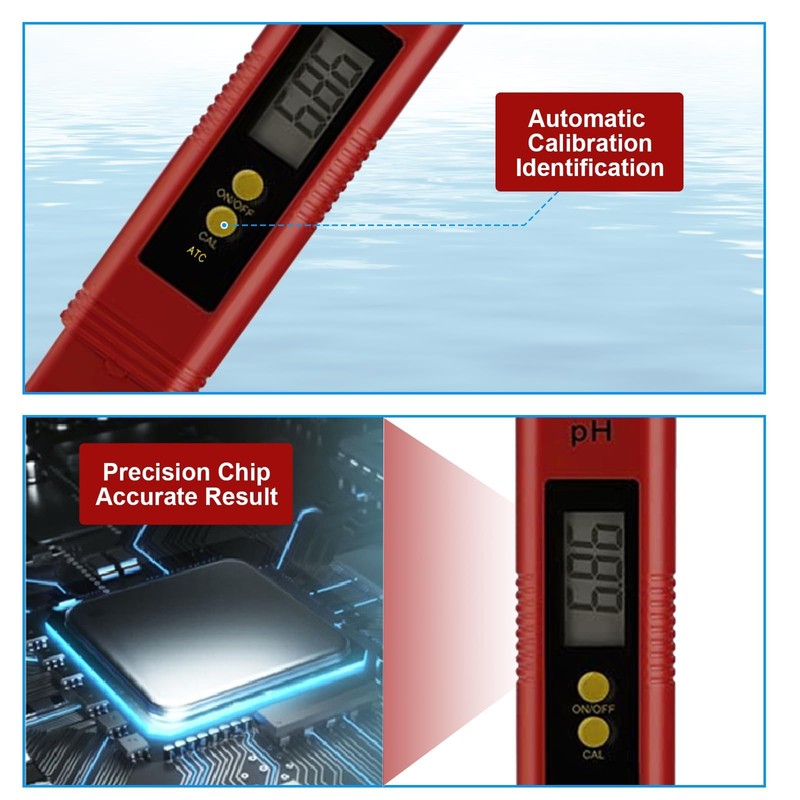 Digital pH Meter – High Precision pH Pen Tester 0.01