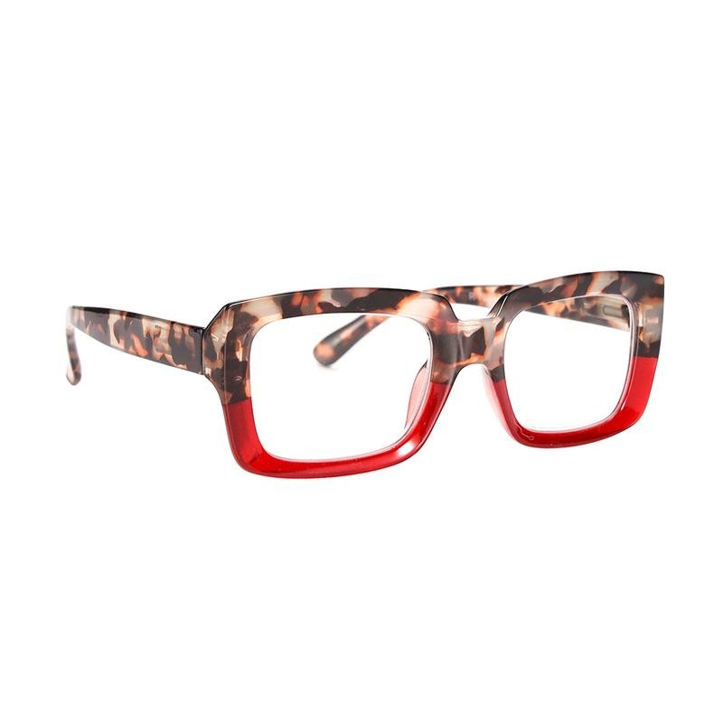 CASS | Bone Tortoise | Deep Red | Blue Light