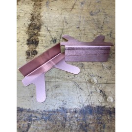 Baby Wilton 2  Bench Vise Copper Aluminum Soft Jaws Caps 4" NEW SIZE - Copper, 4