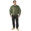 Rothco Sage Green Concealed MA-1 Flight Jacket - 77450 -