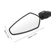 Bicycle Handlebar Rearview Mirror 360° Rotating Bike Cycling Wide Range