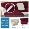 H.VERSAILTEX 2025 New Sectional Couch Covers 6 Pieces Stretch Sofa