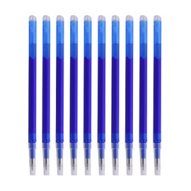 10 Piece Set Frixion Replacement Refill Blue 0.7 mm Ballpoint Pen Pilot Pen Erasable Erasable Pen Gel Pen Erasable Erasable with Stabilo for Pelican Pens Eraser