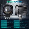 eTzone New Dynamic Forklift Lights Blue Forklift Spotlight Warehouse Pedestrian