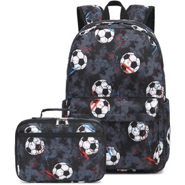 CAMTOP Backpack for Kids, Boys Girls Preschool Backpacks with Lunch Box Toddler Kindergarten School Bookbag Set