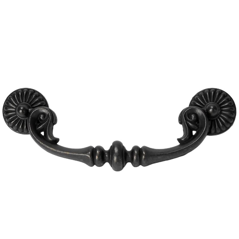 MuDuJia 4-Pack 5“ C-C Vintage Style Dark Antique Black Bail