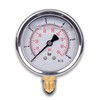 Stainless steel radial pressure gauge D.63 mm with 1/4 glycerine