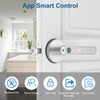 Foxgard Smart Fingerprint Door Lock:Fingerprint Door Knob-Biometric 5-in-1 Finger Print