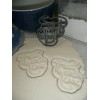 AJT HAPPY THANKSGIVING WORDS FANCY FONT LETTERS COOKIE CUTTER USA