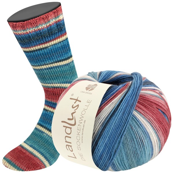 LANA GROSSA Landlust Sock Wool Merino Wool Sock Yarn in