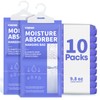 Ksend Moisture Absorbers 10 Pack, 9.8 Oz Compact Dehumidifier Bags