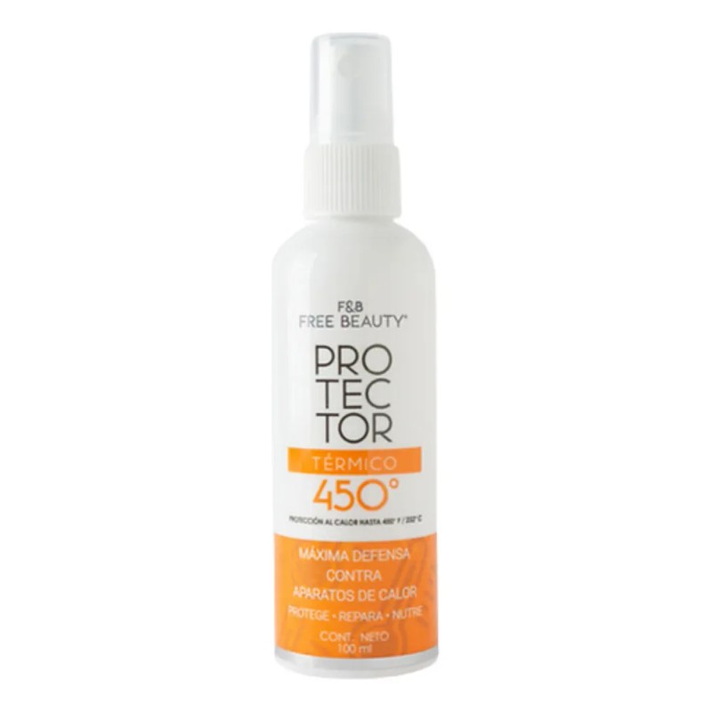 Termo Protector De Cabello 450° F Free Beauty Repara Protege