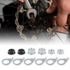 QUARKZMAN 1 Set Bicycle M8/M9.5/M10 Bicycle Nut M8/M10 Safety Disc