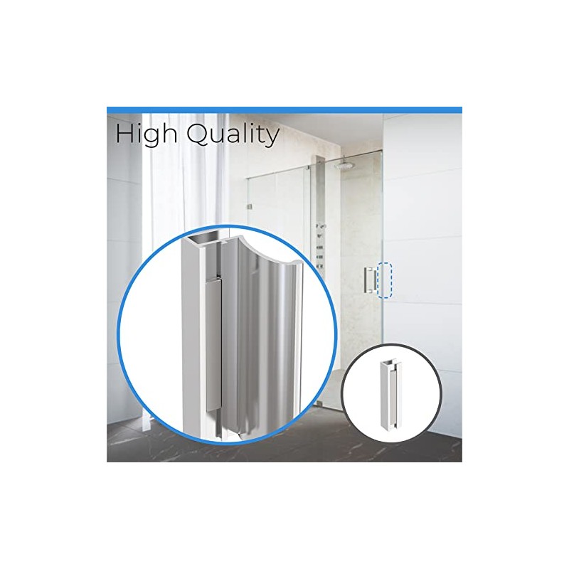 2 Pack Shower Door Magnet - 2-1/2" Long Glass Door
