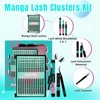 Manga Lash Clusters Kit 144PCS Fairy Fake Eyelash Extension Kit